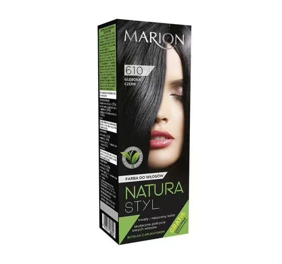 MARION FARBA NATURA STYL GŁĘBOKA CZERŃ 610