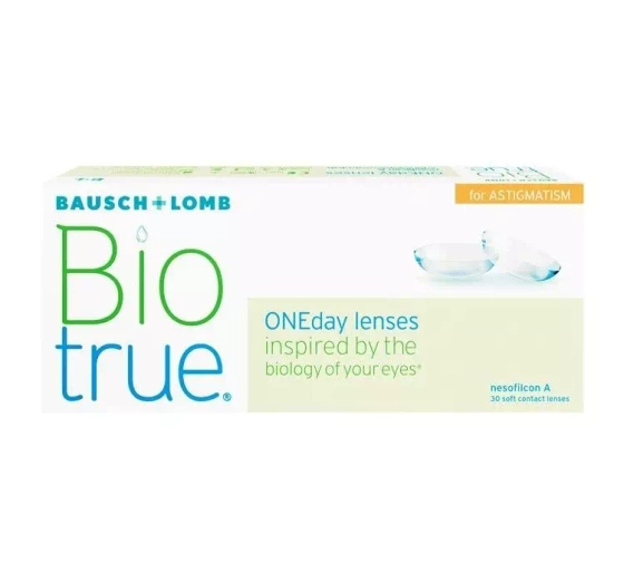 BIOTRUE ONEDAY FOR ASTIGMATISM 30 SZTUK 8.4/-5.50/-2.25/90