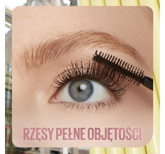 Maybelline Colossal Bubble pogrubiający tusz do rzęs Black 10 ml