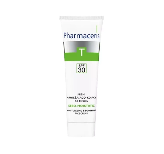 Pharmaceris T Sebo Moistatic krem nawilżająco kojący do twarzy SPF 30 50ml