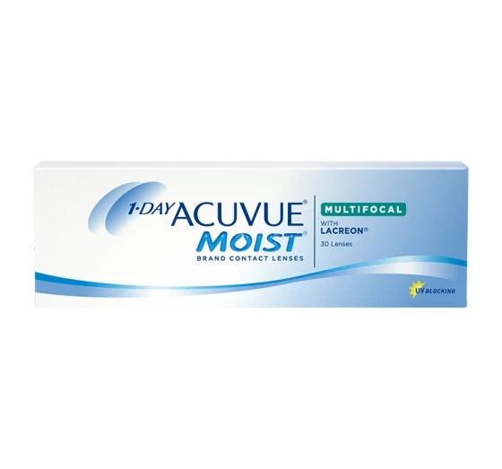 1-DAY ACUVUE® MOIST MULTIFOCAL soczewki kontaktowe 30 sztuk / 8.4 / +2.00 / L