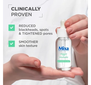 Mixa Serum przeciw niedoskonałościom kwas salicylowy + niacynamid 30ml