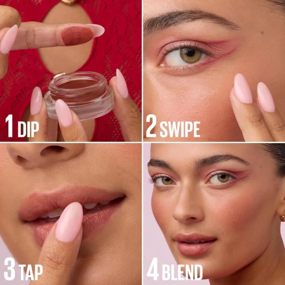 Maybelline Cloudtopia Cheek & Lip Mousse matowy róż 2w1 do policzków i ust 08 Enchanted Mauve 5 g