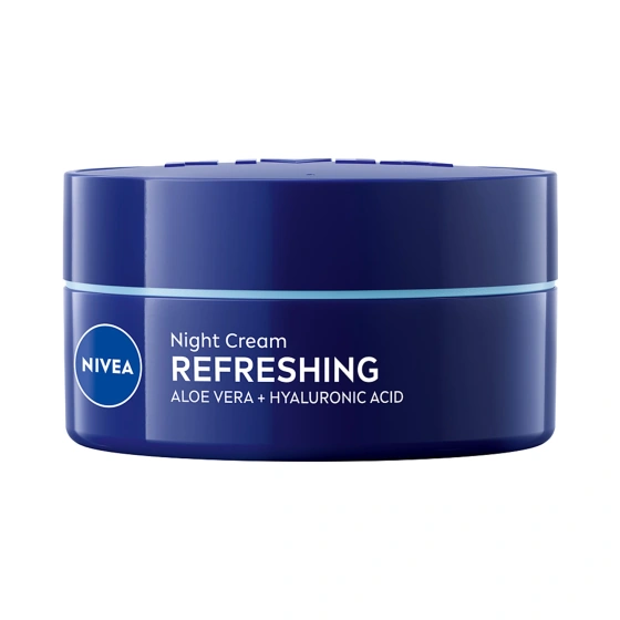 NIVEA 24h Nawilżenia odświeżający regenerujący krem na noc cera normalna 50 ml