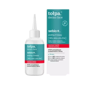 Tołpa Dermo Face Sebio+ peeling 3 kwasy AHA + LHA + PHA 50ml