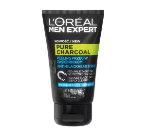 L'Oréal Paris Men Expert Pure Charcoal peeling przeciw zaskórnikom 100 ml