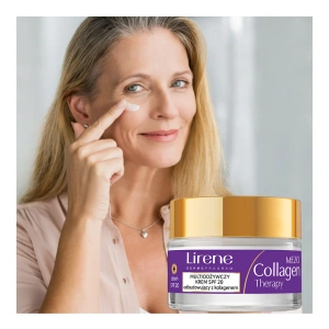Lirene Mezo Collagen Therapy multiodżywczy krem na dzień 70+ SPF20 50 ml