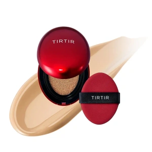 TIRTIR Mask Fit Red Cushion SsPF40 PA++ długotrwały mini podkład do twarzy w kompakcie 27N Camel 4,5 g