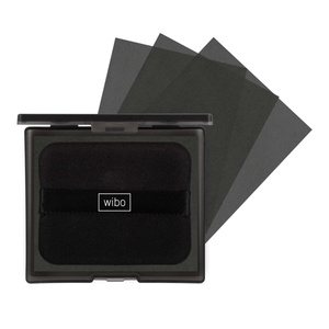 Wibo Instant Touch Up Oil Blotting Sheets bibułki matujące do twarzy w kompakcie z lusterkiem 100 sztuk