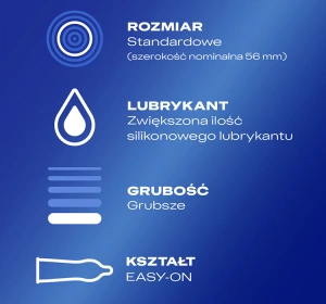 Durex Classic Extra Safe prezerwatywy wzmocnione 3 szt