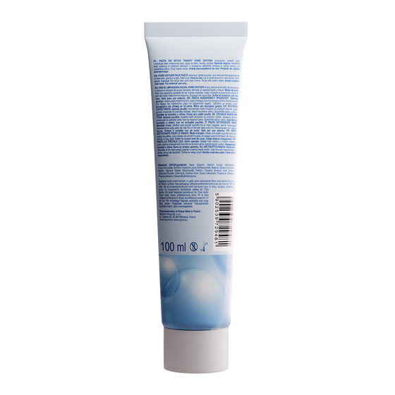 Nacomi Pore Oxygen Face Paste Bubble oczyszczająca pasta do mycia twarzy 100 ml
