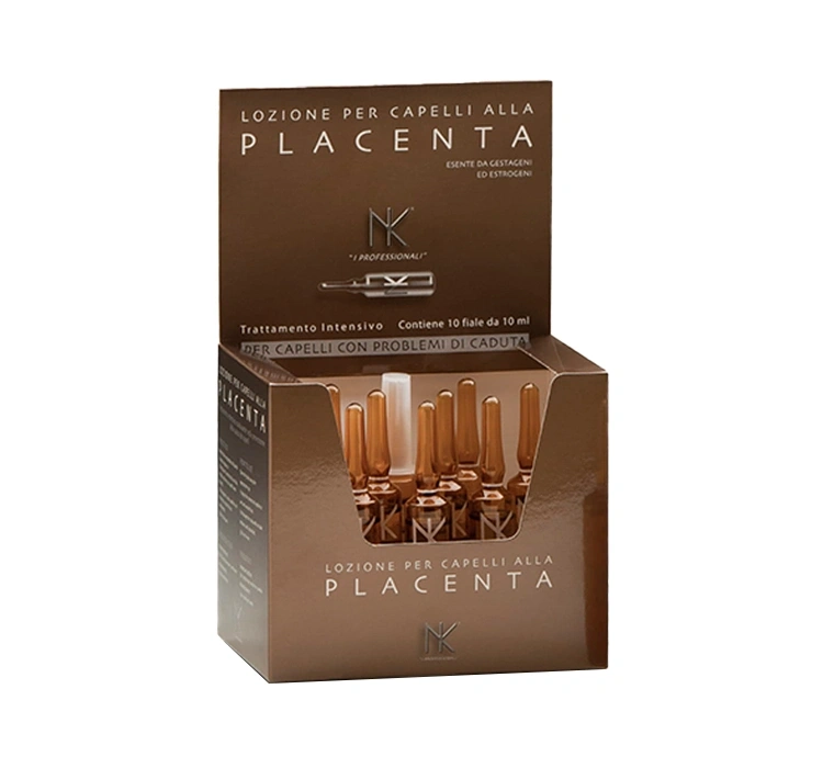 Ампулы для волос Placent Activ Nicky Chini Placenta, против выпадения, стимулируют рост, 10 x 10 мл — фото 2