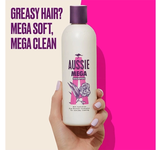 Aussie Mighty Mega oczyszczający szampon do włosów 300 ml