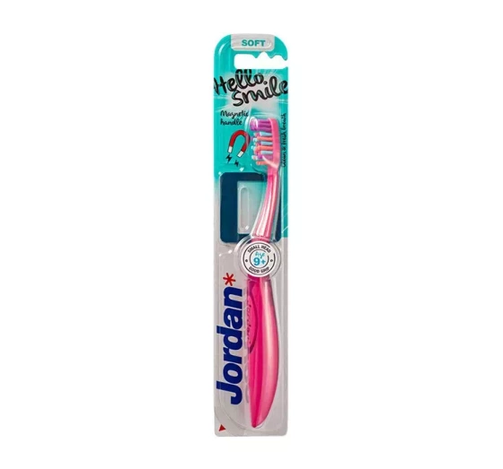 Jordan Hello Smile szczoteczka do zębów dla dziewczynek 9+ lat Soft
