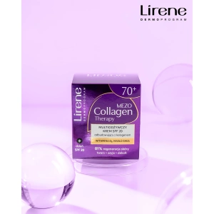 Lirene Mezo Collagen Therapy multiodżywczy krem na dzień 70+ SPF20 50 ml