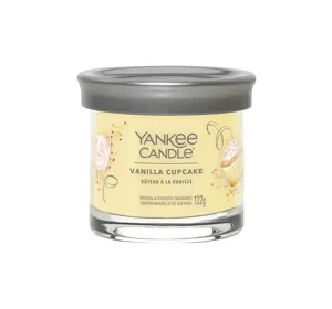 Yankee Candle Signature Tumbler mała świeca zapachowa Vanilla Cupcake 122 g