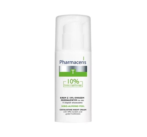 Pharmaceris T Sebo Almond Peel krem z 10% kwasem migdałowym na noc 50ml