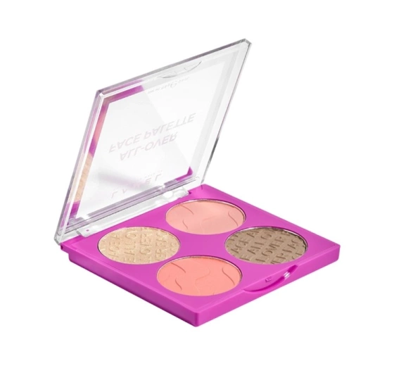 Lamel All Over Face Palette paleta do konturowania twarzy 01 11,5g