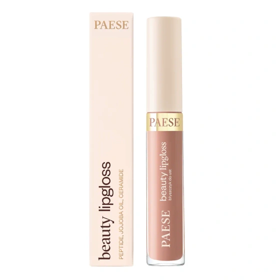 Paese Beauty Lipgloss pielęgnacyjny błyszczyk do ust 14 Caramel Mousse 4,5 ml