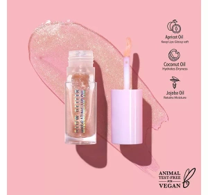 Moira Glow Getter nawilżający olejek do ust 03 Champagne Kiss 4,6ml