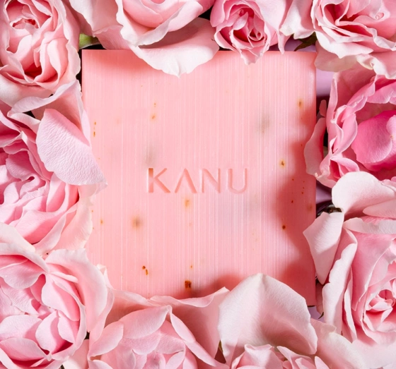 Kanu Nature mydło w kostce Róża 75g