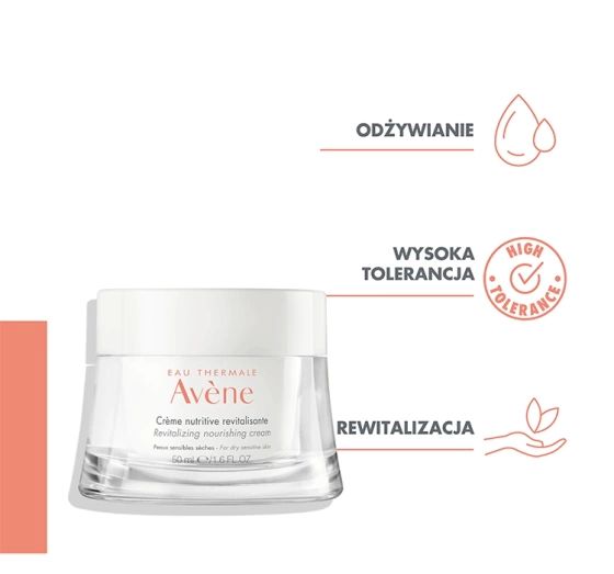 Avene odżywczy krem rewitalizujący do twarzy 50ml