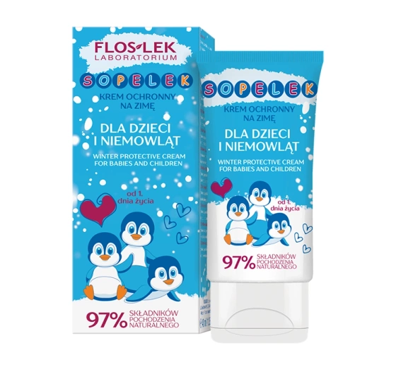 FLOSLEK WINTER CARE SOPELEK KREM OCHRONNY NA ZIMĘ OD 1 DNIA ŻYCIA 40ML
