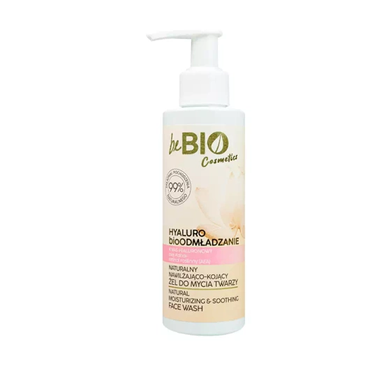 Bebio Hyaluro Bioodmładzanie nawilżająco-kojący żel do mycia twarzy 150ml