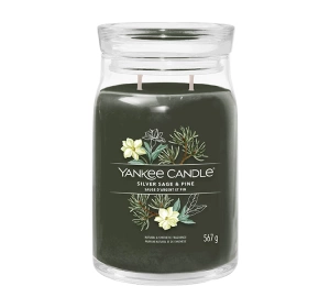Yankee Candle Signature świeca zapachowa Silver Sage & Pine 567g