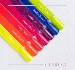 Claresa Soak Off lakier hybrydowy Funky Disco 1 5g