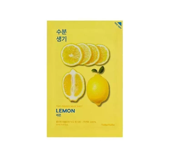 Holika Holika Pure Essence Mask Sheet Lemon maseczka do twarzy z cytryną 20 ml