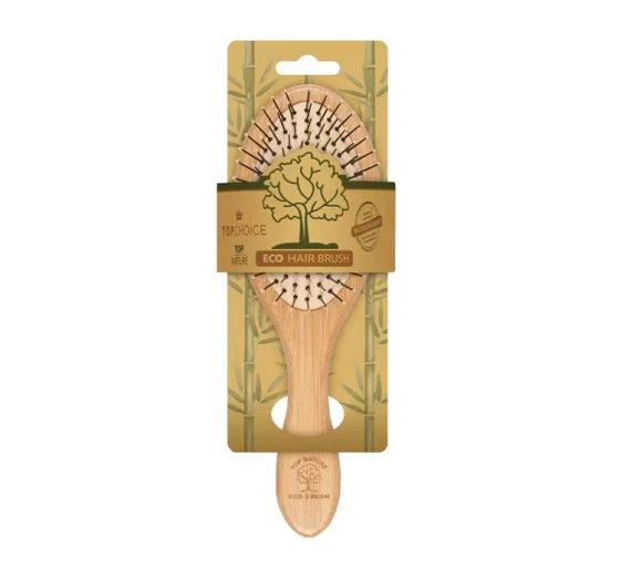 Top Choice Top Nature Eco Hair Brush szczotka Bamboo owalna 62247