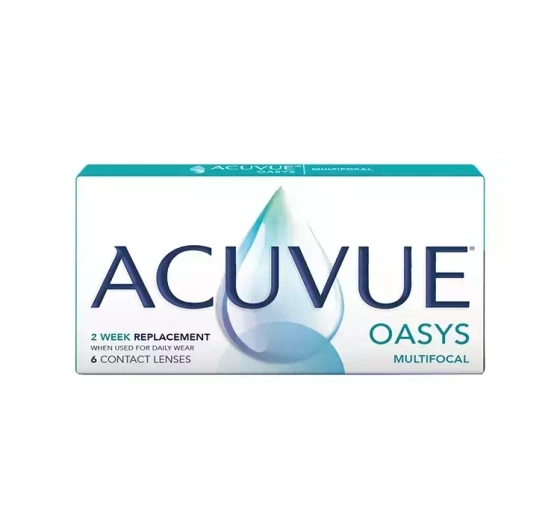 SOCZEWKI KONTAKTOWE ACUVUE OASYS MULTIFOCAL 6 SZTUK -7.75/8.4/L