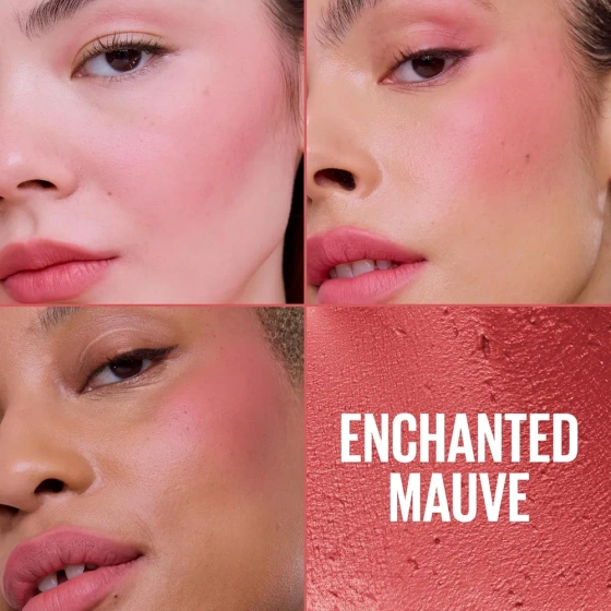 Maybelline Cloudtopia Cheek & Lip Mousse matowy róż 2w1 do policzków i ust 08 Enchanted Mauve 5 g