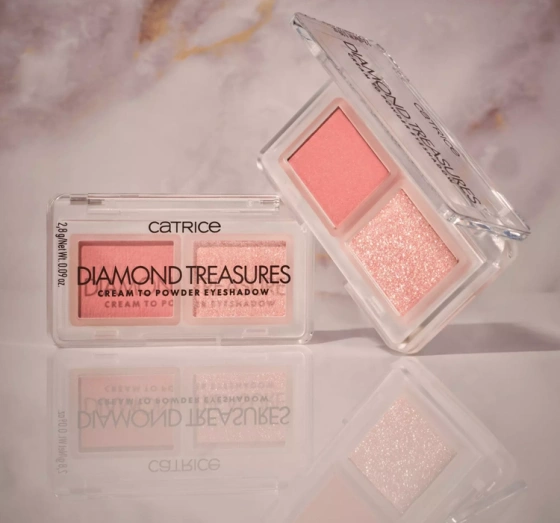 Catrice Diamond Treasures mini paletka cieni do powiek 020 Fairy Dust 2,8 g