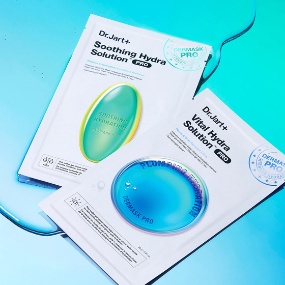 Dr.Jart+ Dermask Vital Hydra Solution Pro zestaw nawilżających maseczek w płachcie 5 x 26 g