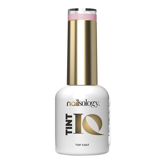 Clavier Nailsology TintIQ Top Coat top hybrydowy z efektem koloru TT02 Iconic Nude 8 ml