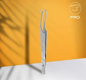 Staleks Pro Expert Lash Brow profesjonalna pęseta do rzęs TE-41/6