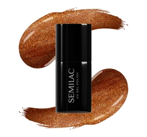 Semilac TrendyLicious lakier hybrydowy 944 Glazed Cinnamon 7 ml