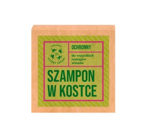 Mydlarnia Cztery Szpaki ochronny szampon w kostce Leśna Róża 75 g