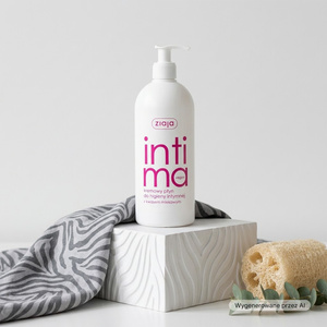 Ziaja Intima kremowy płyn do higieny intymnej z kwasem mlekowym 500 ml