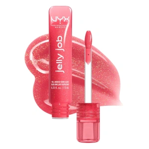 NYX Professional Makeup Jelly Job błyszczyk do ust o szklanym połysku 08 Jelly Kiss'd 7,5 ml
