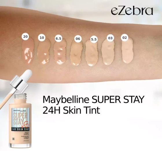 Maybelline Super Stay 24h Skin Tint podkład do twarzy rozświetlający 21 30 ml