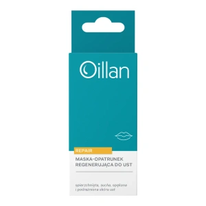 Oillan Repair maska-opatrunek regenerujący do suchych i spierzchniętych ust 15 g