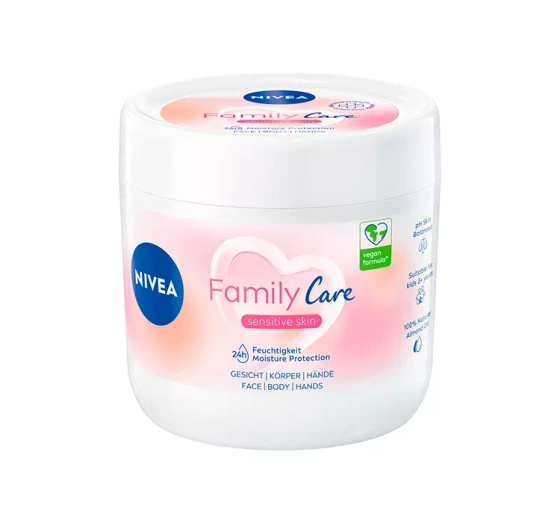 NIVEA Family Care lekki nawilżający krem do ciała, twarzy i dłoni 450ml