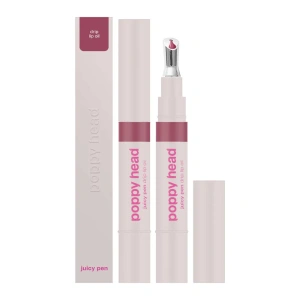 Poppy Head Juicy Pen olejek do ust z półtransparentnym kolorem i ultra-mokrym połyskiem 03 Cherry Coke 2,5 g