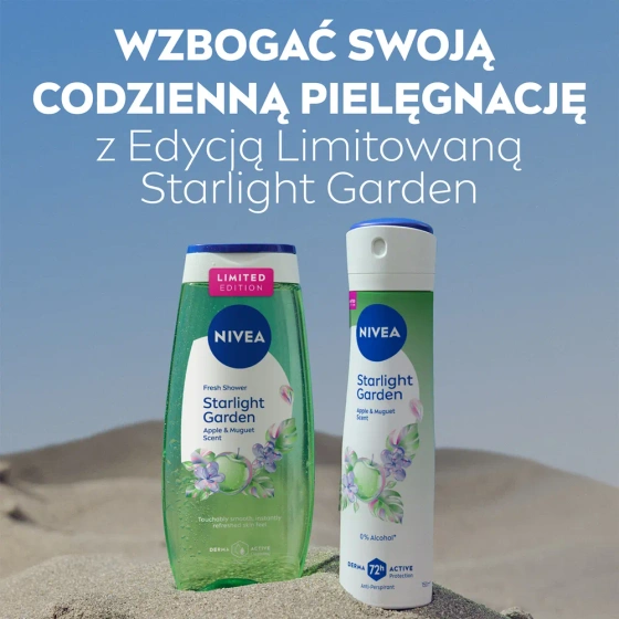 NIVEA Starlight Garden żel pod prysznic Jabłko i Konwalia 250 ml