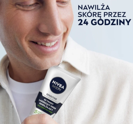 NIVEA MEN Sensitive łagodzący krem do twarzy dla mężczyzn 75 ml