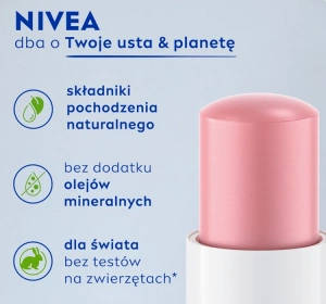 NIVEA Pearly Shine pomadka balsam do ust 4,8g