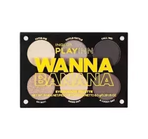 INGLOT PLAYINN PALETA CIENI WANNA BANANA 8G